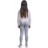 imageLands End Girls Tough Cotton Novelty LeggingsGray Heather