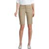 imageLands End School Uniform Young Womens Stretch Chino Bermuda ShortsKhaki