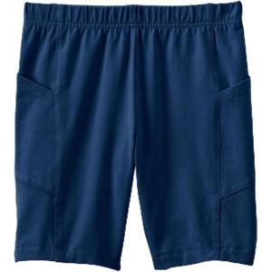 imageLands End Girls Tough Cotton Bike ShortsDeep Sea Navy