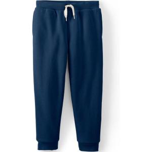 imageLands End Kids Sherpa Fleece Lined Jogger SweatpantsDeep Sea Navy