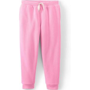 imageLands End Kids Sherpa Fleece Lined Jogger SweatpantsWhisper Pink