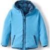 imageLands End Boys Reversible Fleece Puffer Hooded JacketBlue CamoLight Blue