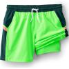 imageLands End Boys Stretch Hydroliner Sport Swim TrunkElectric Lime