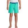 imageLands End Boys Stretch Hydroliner Sport Swim TrunkIsland Aqua Colorblock