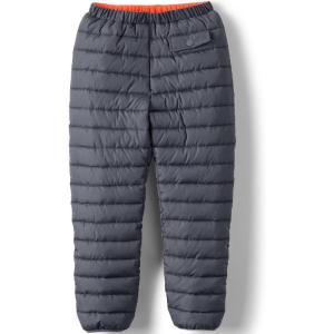 imageLands End Boys Reversible Fleece Puffer PantsBlack SlateVivid Orange