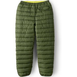 imageLands End Boys Reversible Fleece Puffer PantsDark GreenLime