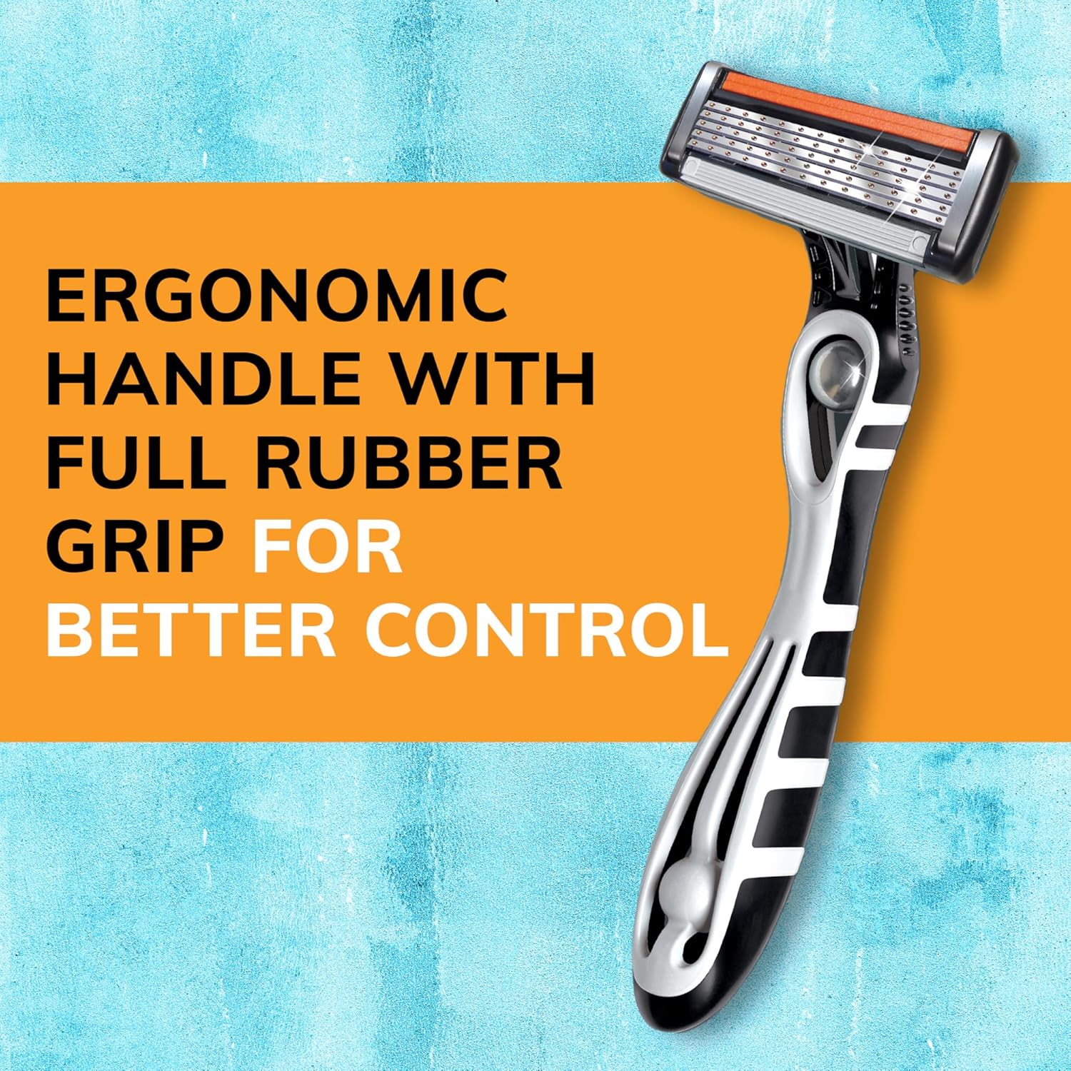 BIC Flex 5 Titanium 5Blade Disposable Razor for Men Sensitive Skin Razor For a Smooth Comfortable and Close Shave 4 Piece Razor SetAssorted