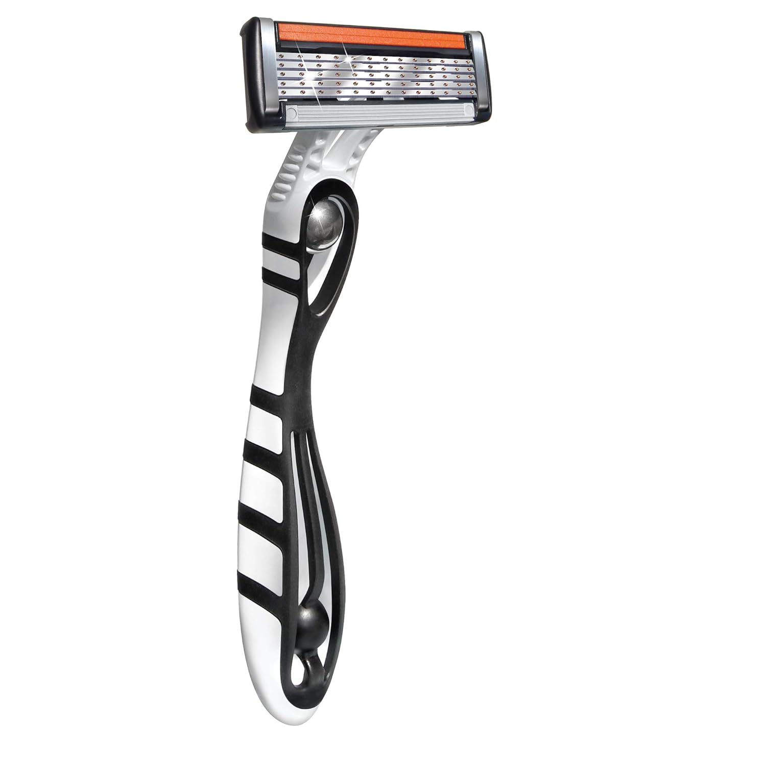 BIC Flex 5 Titanium 5Blade Disposable Razor for Men Sensitive Skin Razor For a Smooth Comfortable and Close Shave 4 Piece Razor SetAssorted