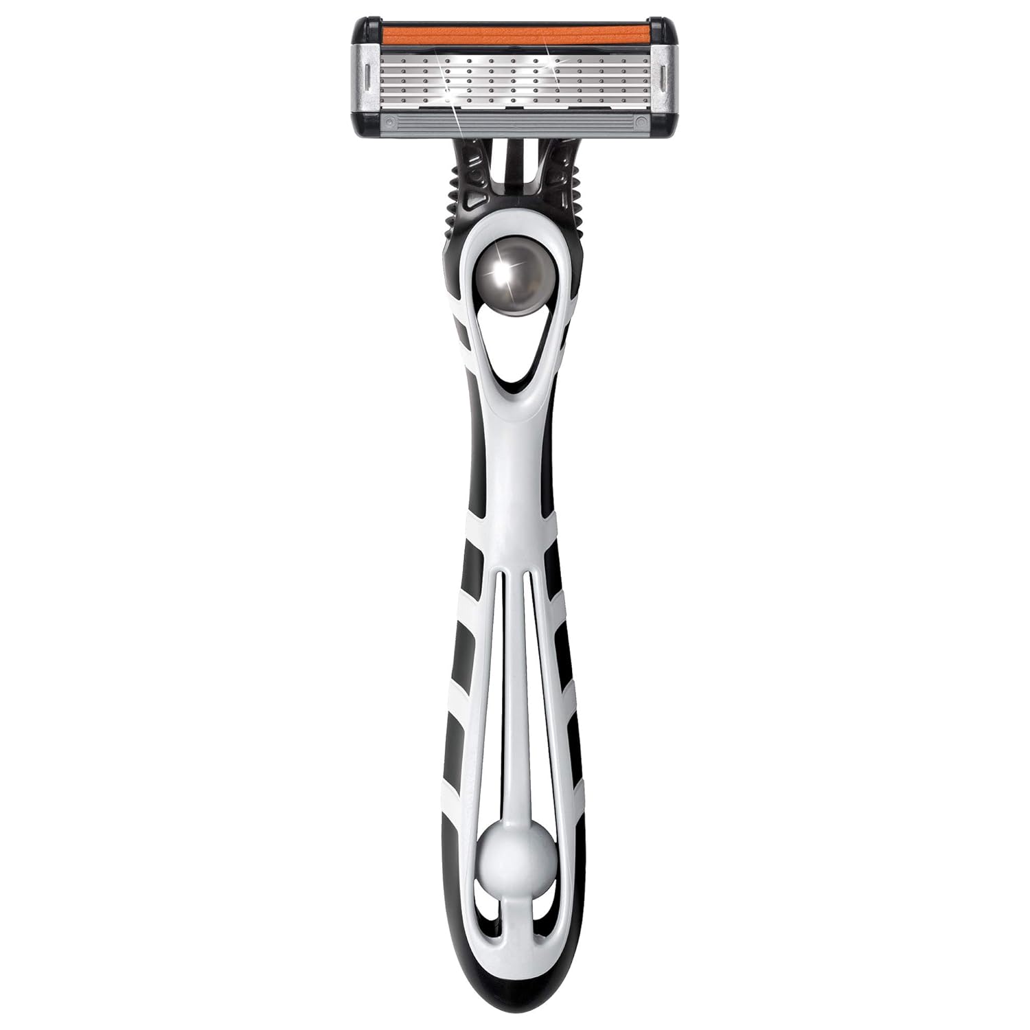 BIC Flex 5 Titanium 5Blade Disposable Razor for Men Sensitive Skin Razor For a Smooth Comfortable and Close Shave 4 Piece Razor SetAssorted