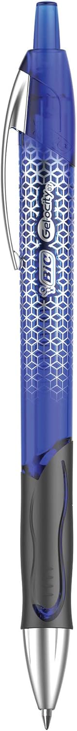 BIC GelOcity Ultra Gel Pens Medium Point Retracable 07mm Assorted 3Count