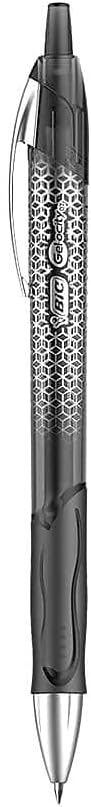 BIC GelOcity Ultra Gel Pens Medium Point Retracable 07mm Black Ink Gel Pen 12Count
