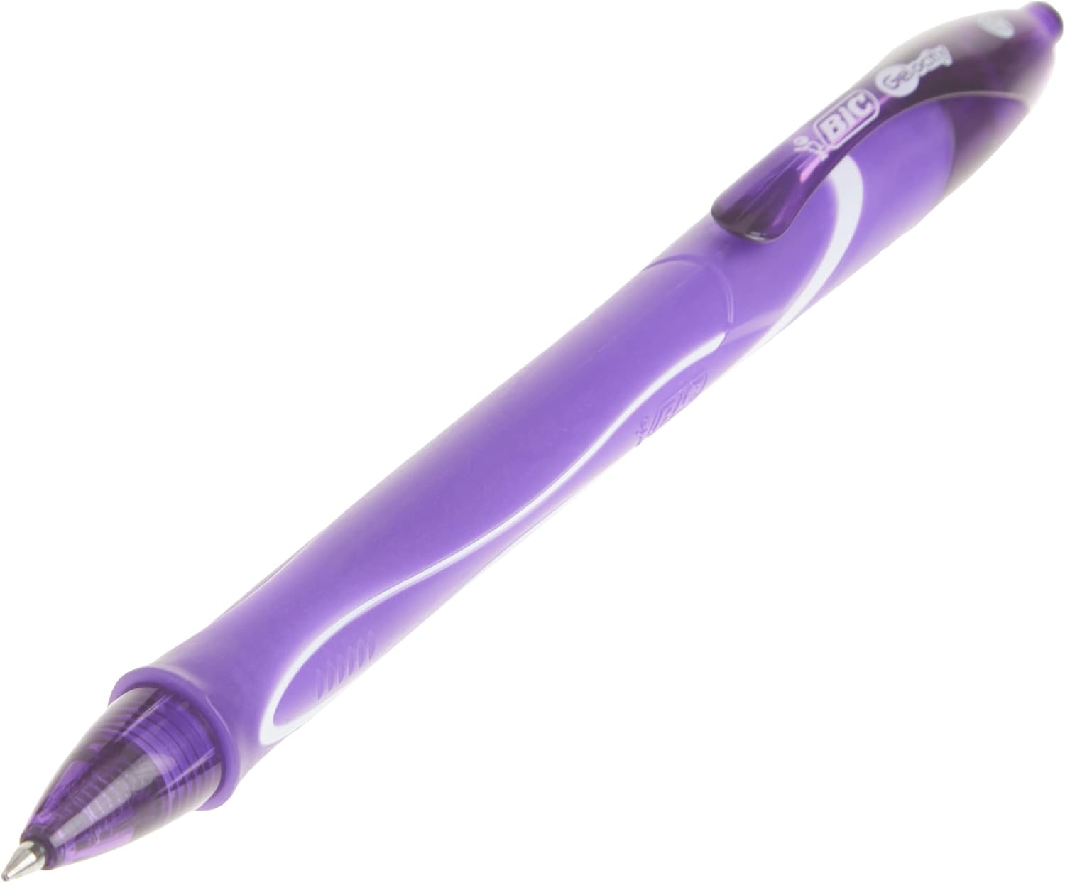 BIC Gelocity Quick Dry Assorted Colors Gel Pens Medium Point 07mm 8Count Pack Retractable Gel Pens With Comfortable Full Grip1 Count Pack of 8