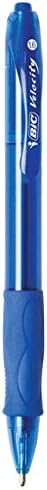 BIC Glide Velocity Bold Ballpoint Pens Bold Point 16 mm Blue Ink Pens Translucent Barrel 36Count Pack VLGB361BLUBlue