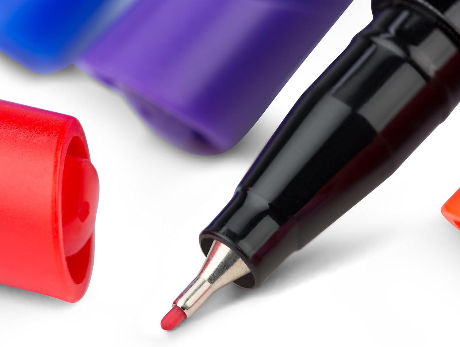 BIC Intensity Fineliner Marker Pen Fine Point 04 mm Assorted Colors 10Count Model Number FPINFAP10Fine Point