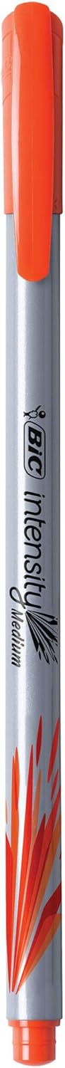 BIC Intensity Fineliner Marker Pen Fine Point 04 mm Assorted Colors 10Count Model Number FPINFAP10Medium Point