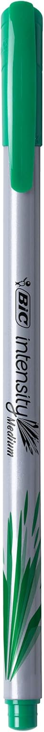 BIC Intensity Fineliner Marker Pen Fine Point 04 mm Assorted Colors 10Count Model Number FPINFAP10Medium Point