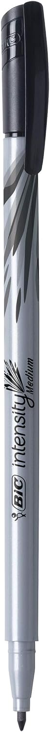 BIC Intensity Fineliner Marker Pen Fine Point 04 mm Assorted Colors 10Count Model Number FPINFAP10Medium Point