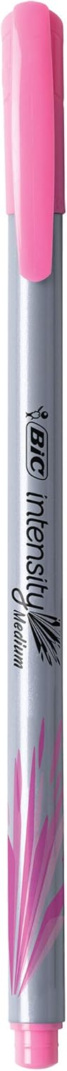 BIC Intensity Fineliner Marker Pen Fine Point 04 mm Assorted Colors 10Count Model Number FPINFAP10Medium Point