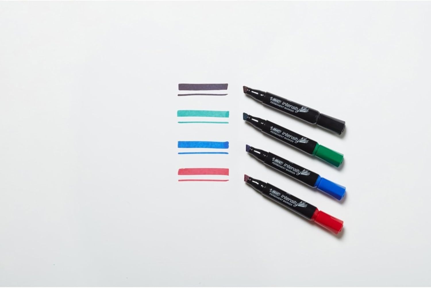 BIC Intensity Permanent Marker Tank style Chisel Tip  Box of 36 Assorted Markers