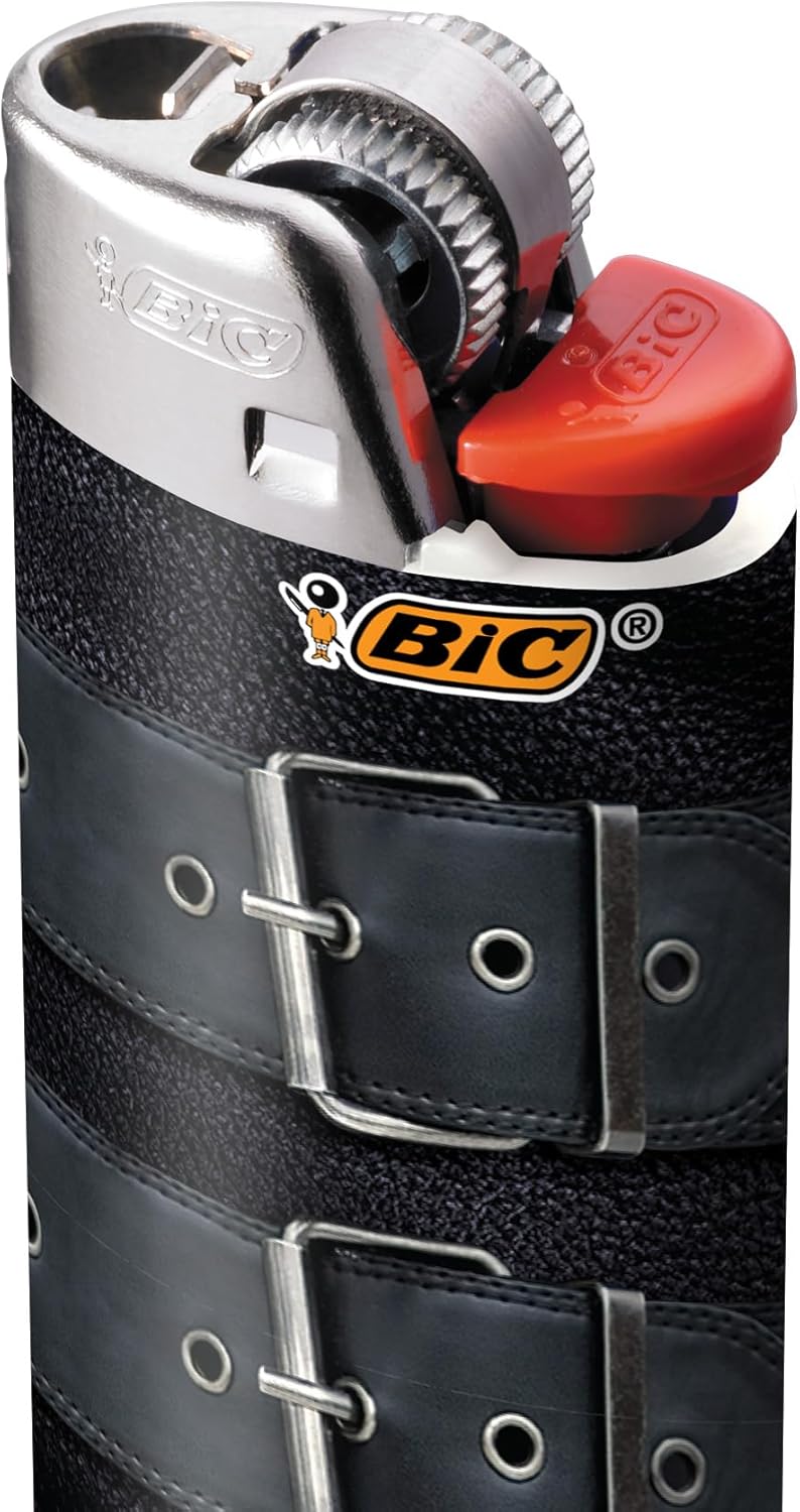BIC Pocket Lighter Special Edition Americana Collection Assorted Unique Lighter Designs 8 Count Pack of LightersFashion