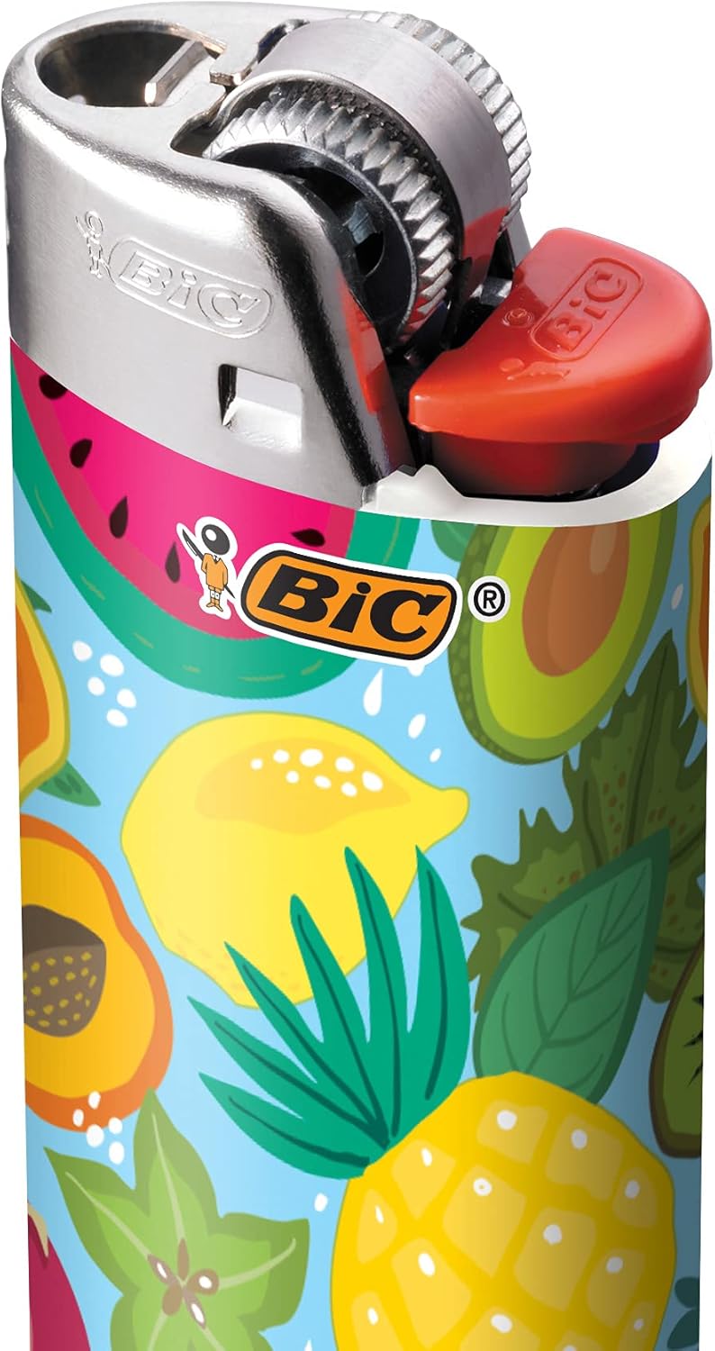 BIC Pocket Lighter Special Edition Americana Collection Assorted Unique Lighter Designs 8 Count Pack of LightersVacation