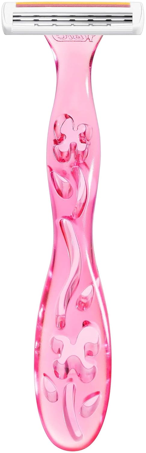 BIC Soleil Simply Smooth Womens Disposable Razors 3 Blades With Moisture Strip For a Silky Smooth Shave 10Count