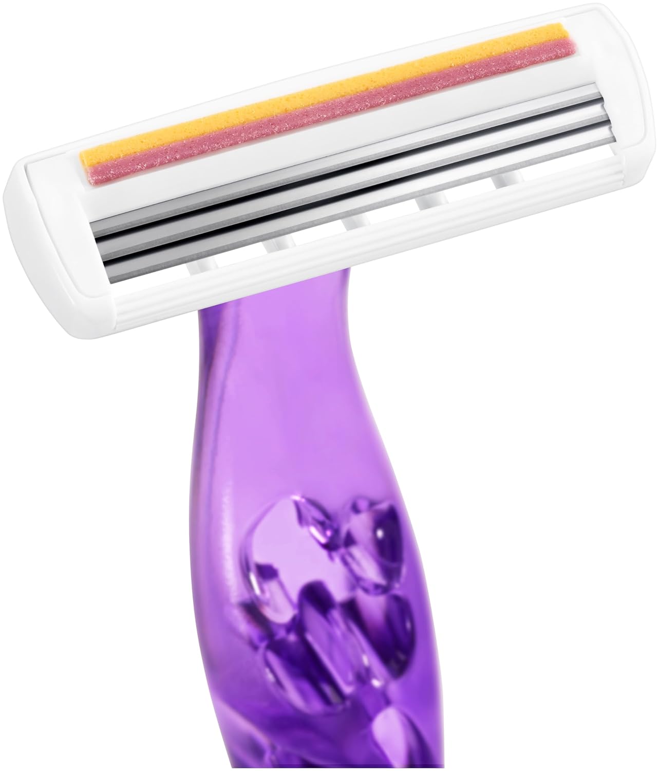 BIC Soleil Simply Smooth Womens Disposable Razors 3 Blades With Moisture Strip For a Silky Smooth Shave 8 Piece Razor Set8 Count Pack of 2