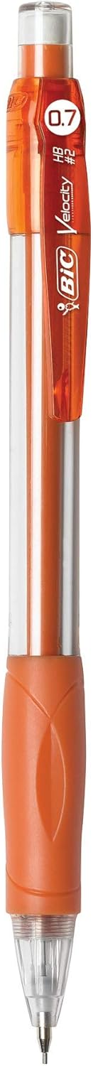 BIC Velocity Original Mechanical Pencil Medium Point 07mm Smooth Dark Writing 2Count2 Count Pack of 1