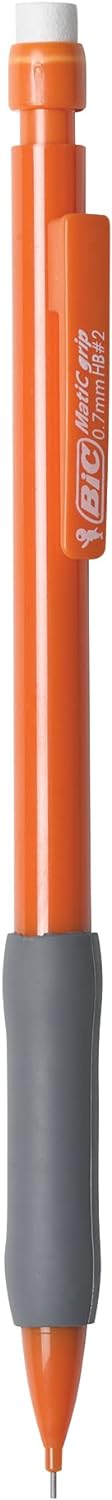 BIC Xtra Comfort Mechanical Pencils Medium Point 07mm Soft Grip For Comfort and Added Control 12Count Pack12 Count Pack of 1