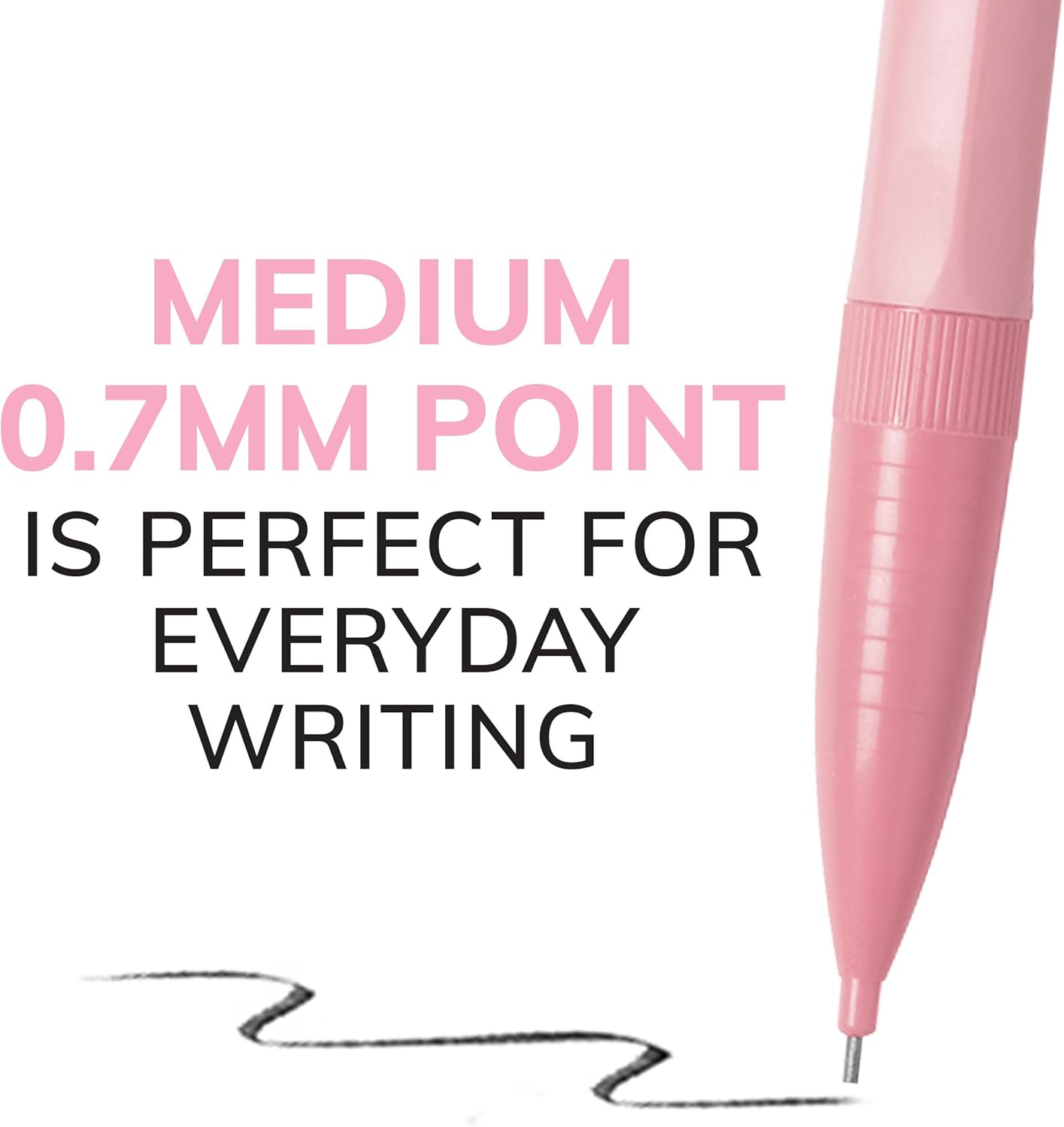 BIC Xtra Smooth Mechanical Pencils with Eriasers Medium Point 07mm No Smudge and Clean Erasing Writes Smooth ampamp Dark Great Holiday Gift 24Count Gift SetGraphite Lead Pastel Barrels