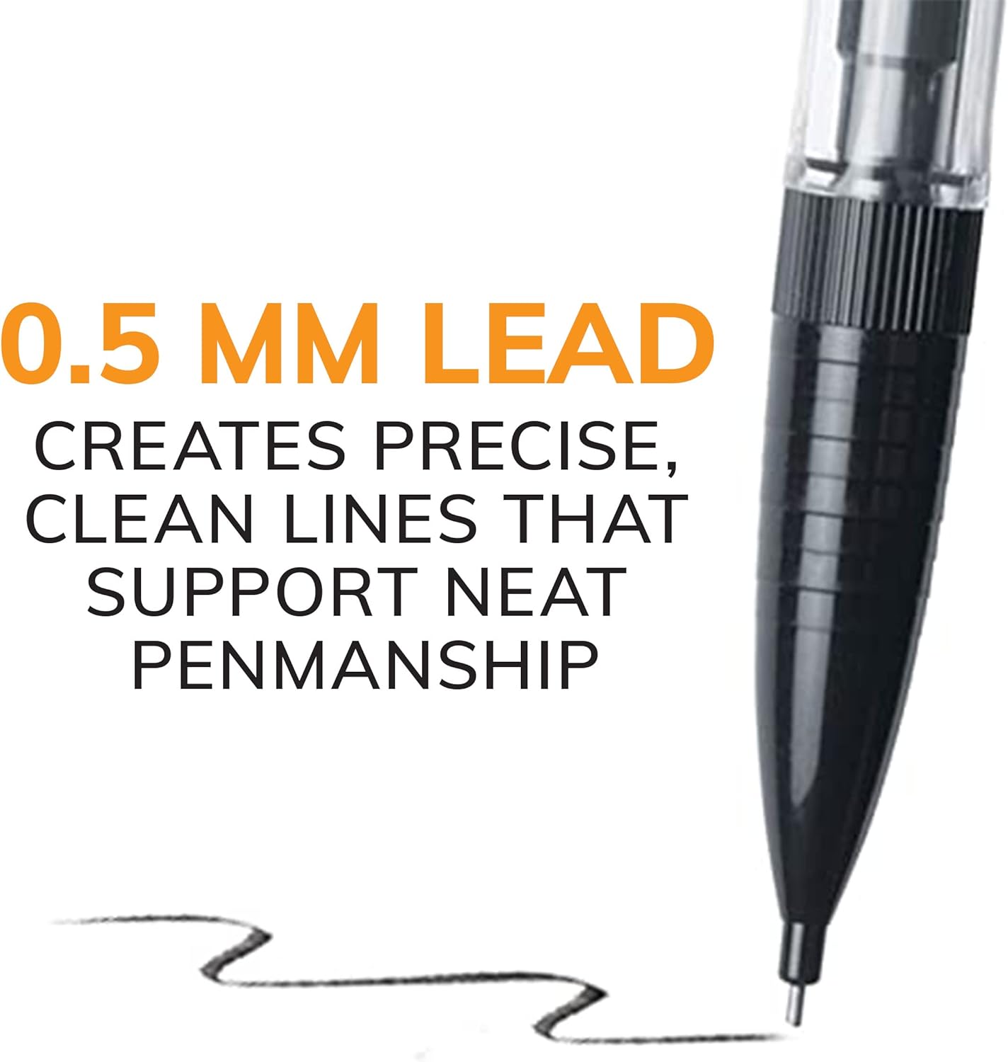 BIC XtraPrecision Mechanical Pencil Metallic Barrel Fine Point 05mm 24Count Doesnt Smudge and Erases Cleanly144 Count Pack of 1