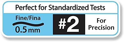 BIC XtraPrecision Mechanical Pencil Metallic Barrel Fine Point 05mm 24Count Doesnt Smudge and Erases Cleanly24 Count Pack of 2