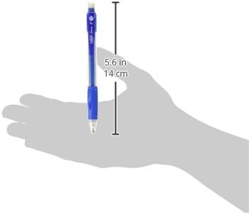Bic Mechanical Pencil Refillable Rubbergrip 7mm 5Pack Assorted BICMV7P51BK