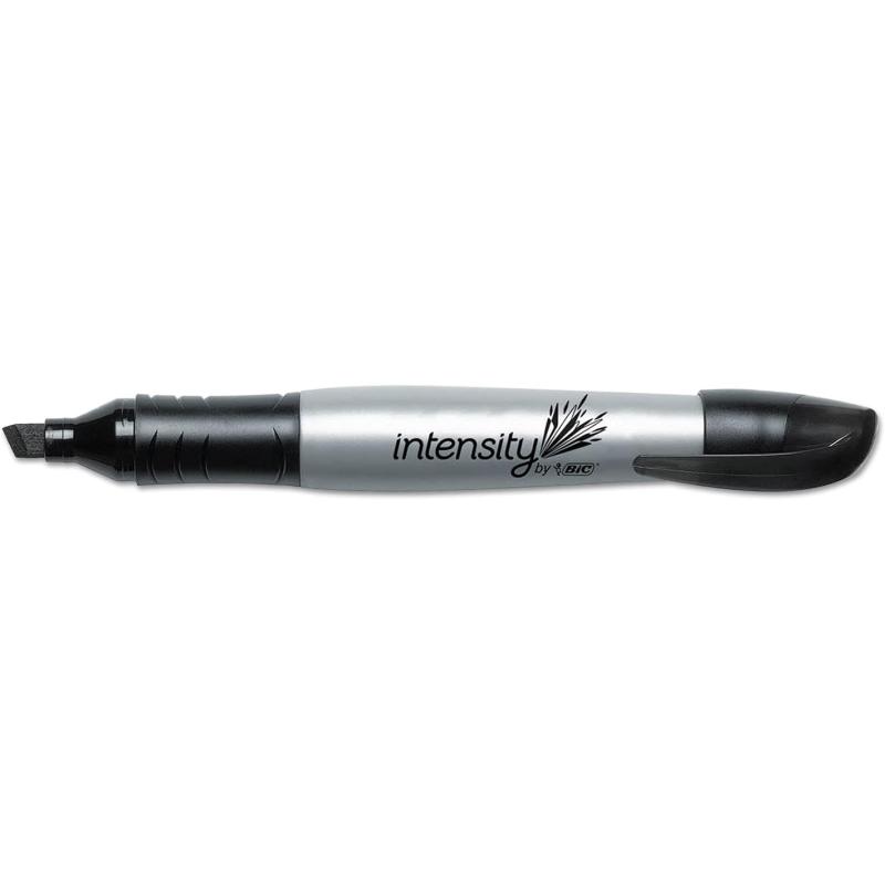 BIC Marking Permanent Marker Chisel Tip Black 12CountBlack