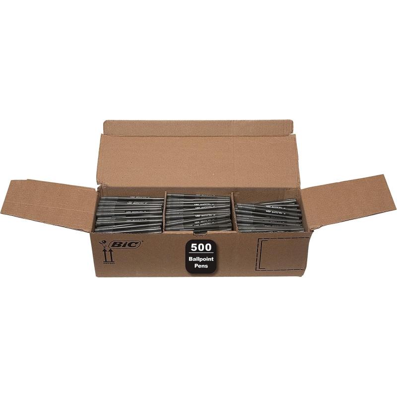BIC Round Sitc Medium 500CT BLK