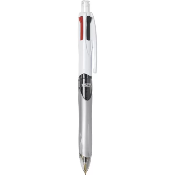 BIC 4Color 31 Ballpoint Pens and Pencil Medium Point 10 mm Assorted Colors 1Count Pack Pens for School and Office Supplies