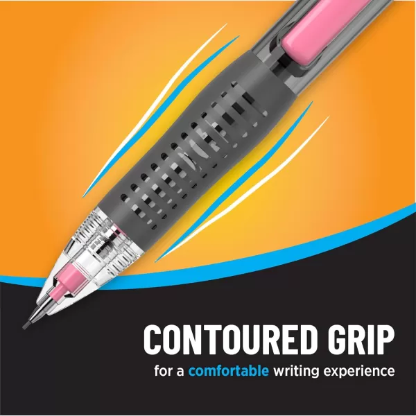 BIC BreakResistant Mechanical Pencils with Erasers No 2 Medium Point 07mm 12Count Pack Perfect Teacher Appreciation Gifts