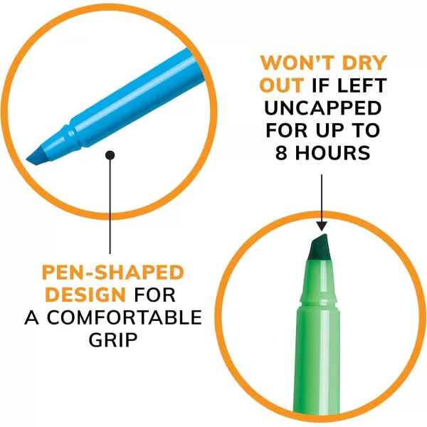 BIC Brite Liner Highlighter Chisel Tip Green 12Count BL11GREENAssorted Colors