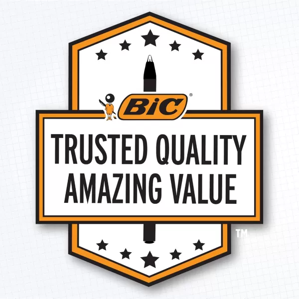 BIC Cristal Xtra Bold Ballpoint Pens Bold Point 16mm For Vivid And Dramatic Lines Assorted Colors 24Count PackAssorted