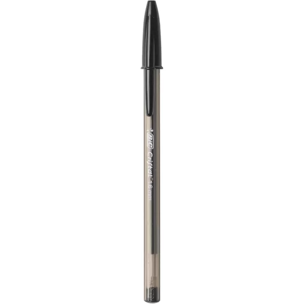 BIC Cristal Xtra Bold Ballpoint Pens Bold Point 16mm For Vivid And Dramatic Lines Assorted Colors 24Count PackBlack
