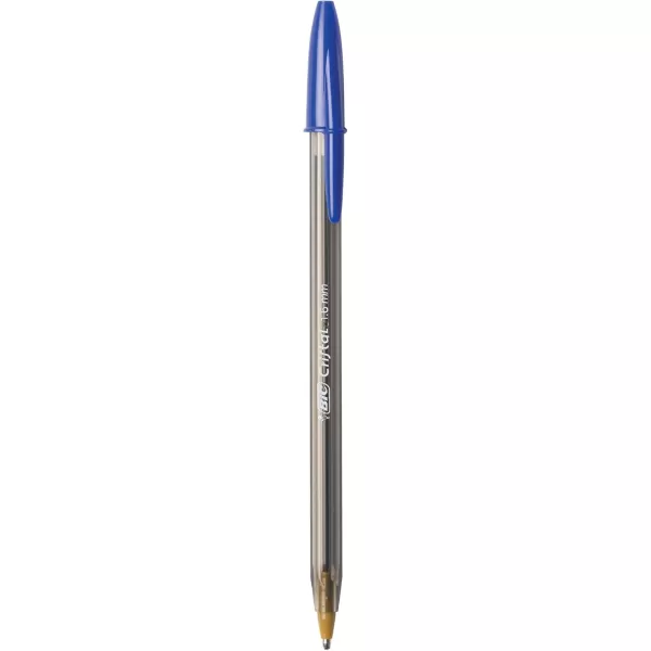 BIC Cristal Xtra Bold Ballpoint Pens Bold Point 16mm For Vivid And Dramatic Lines Assorted Colors 24Count PackBlue