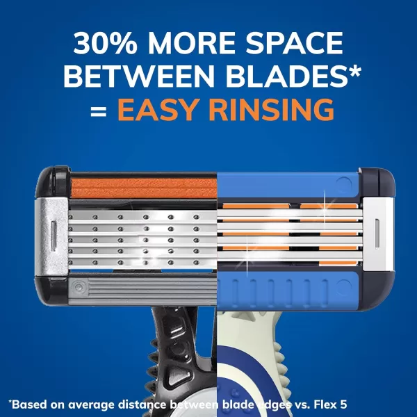 BIC EasyRinse AntiClogging Mens Disposable Razors for a Smooth Summer Shave With Less Irritation Shaving Razors With 4 Blades 6 Pack6 Count Pack of 1