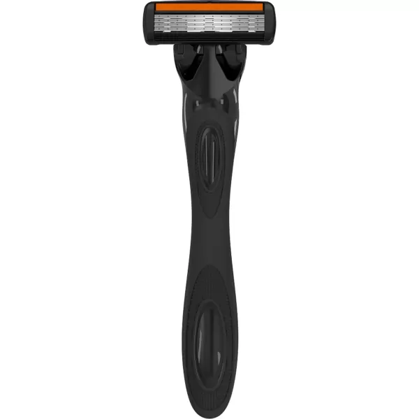 BIC Flex 4 Refillable Refill Razor Cartridges for Men LongLasting 4 Blade Razor Heads for Sensitive Skin 10 Refill CartridgesBlack