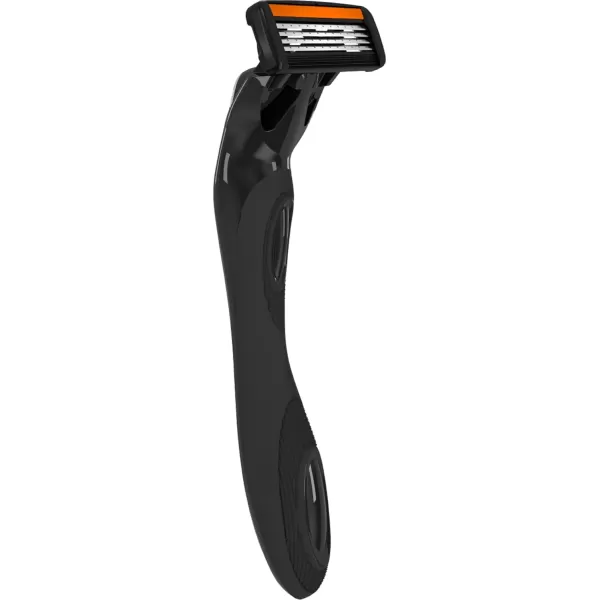 BIC Flex 4 Refillable Refill Razor Cartridges for Men LongLasting 4 Blade Razor Heads for Sensitive Skin 10 Refill CartridgesBlack
