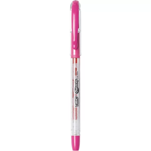BIC Gelocity Smooth Stic Gel Pen Fine Point 05mm Assorted Colors 36Count Vibrant and Smooth Gel Ink PensAssorted Fashion