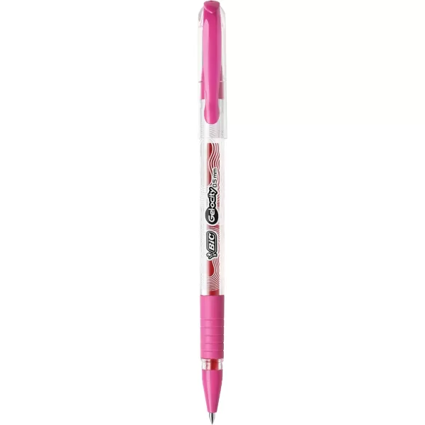 BIC Gelocity Smooth Stic Gel Pen Medium Point 07mm Assorted Colors 42Count Vibrant and Smooth Gel Ink Pens14 Count Pack of 1