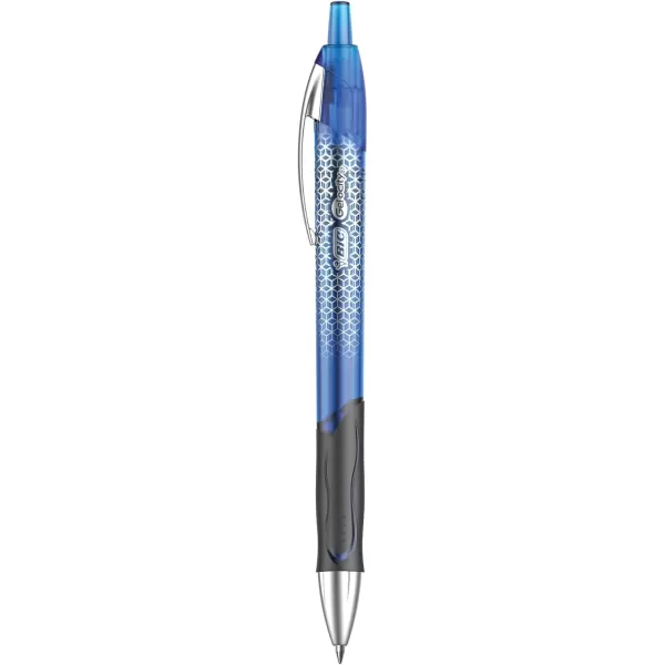 BIC Gelocity Ultra Retractable Gel Pen Medium Point 07mm Assorted Colors Premium Design ampamp Comfortable Grip 3CountFashion