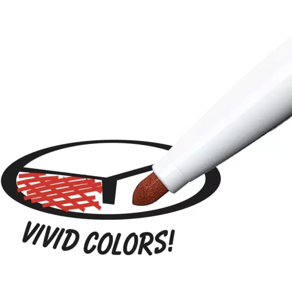 BIC Intensity Bold Dry Erase Marker Pocket Style Fine Bullet Tip 45 mm Red Perfect For The Office ampamp Home 12CountRed