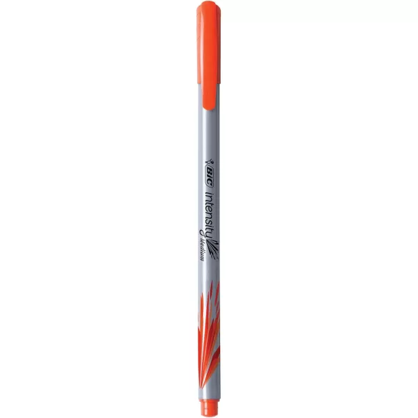 BIC Intensity Fineliner Marker Pen Fine Point 04 mm Assorted Colors 10Count Model Number FPINFAP10Medium Point