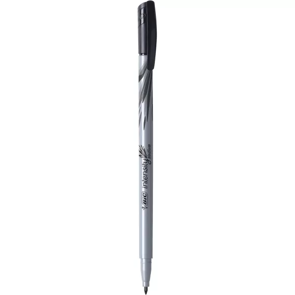 BIC Intensity Fineliner Marker Pen Fine Point 04 mm Assorted Colors 10Count Model Number FPINFAP10Medium Point